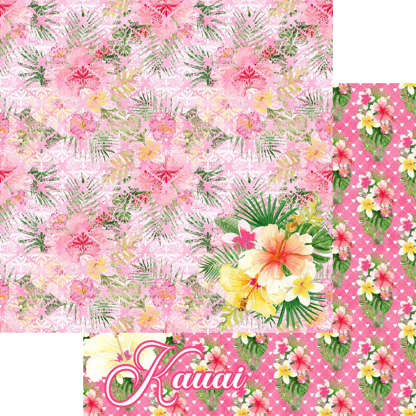 Aloha, Hawaii 12 x 12 Scrapbook Paper Pack & Embellishment Kit - 3 Kits