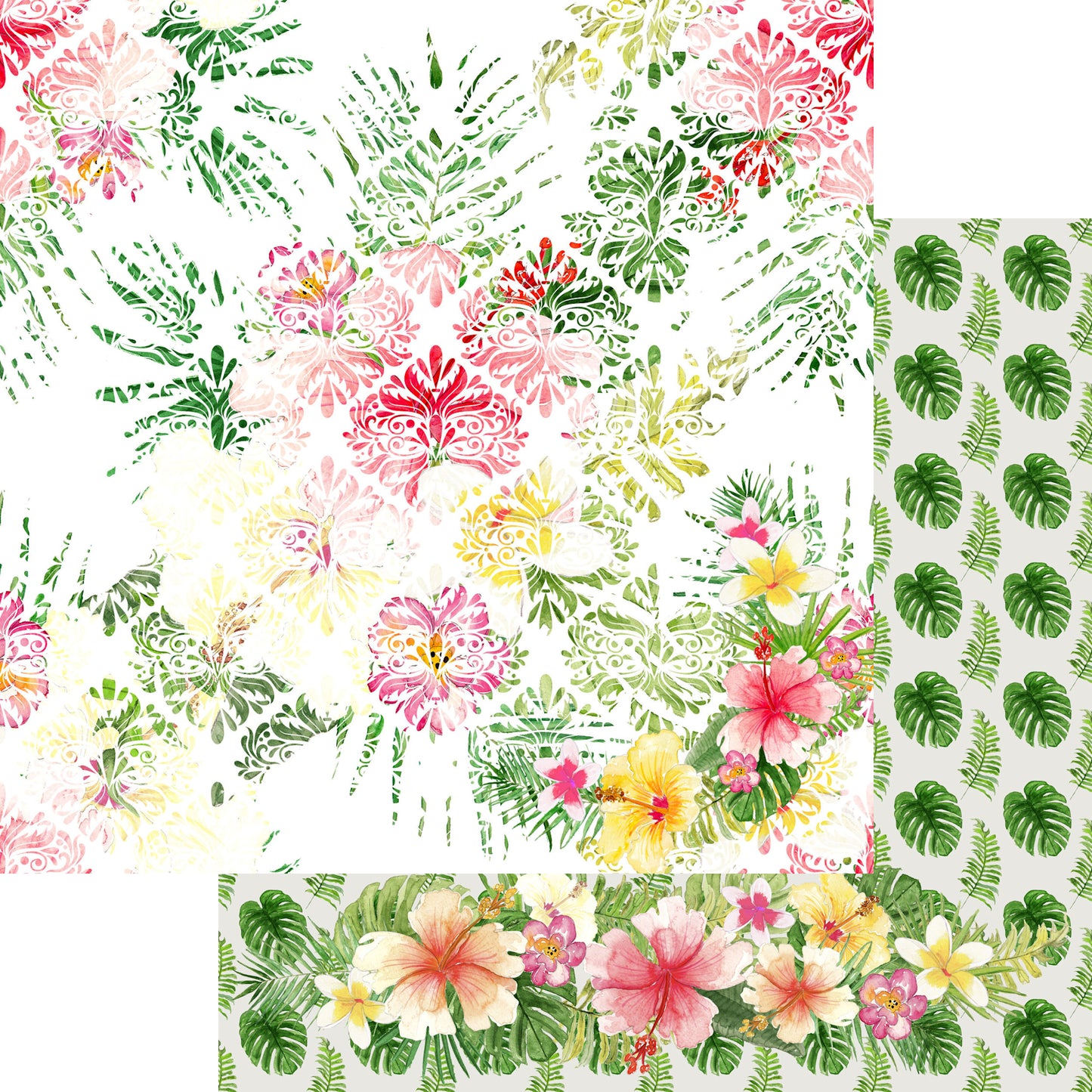 Aloha, Hawaii 12 x 12 Scrapbook Paper Pack & Embellishment Kit - 3 Kits