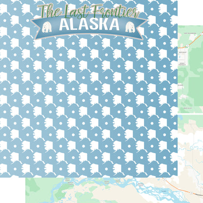 Alaska Collection The Last Frontier 12 x 12 Double-Sided Scrapbook Paper by SSC Designs - 15 Pack