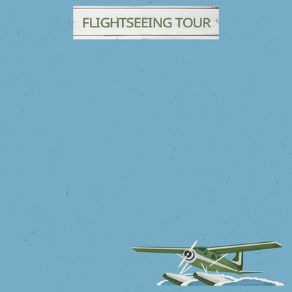 Alaska Collection Flightseeing 12 x 12 Double-Sided Scrapbook Paper by SSC Designs - 15 Pack