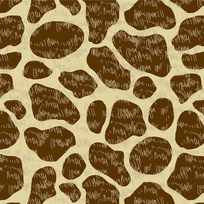 Animal Safari Collection Giraffe Skin 12 x 12 Double-Sided Scrapbook Paper by SSC Designs - 15 Pack