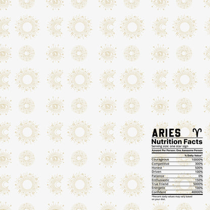 Astrology Collection Aries 12 x 12 Double-Sided Scrapbook Paper by SSC Designs - 15 Pack