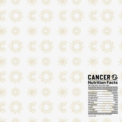 Astrology Collection Cancer 12 x 12 Double-Sided Scrapbook Paper by SSC Designs - 15 Pack