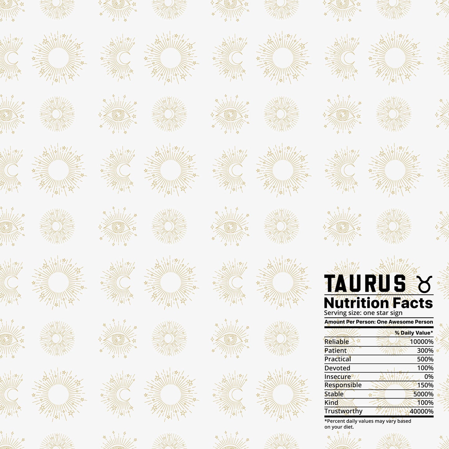 Astrology Collection Taurus 12 x 12 Double-Sided Scrapbook Paper by SSC Designs - 15 Pack