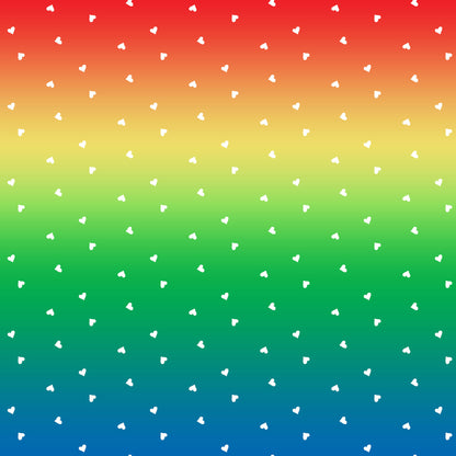 Autism Au-Some Collection Rainbow Spectrum 12 x 12 Double-Sided Scrapbook Paper - 15 Pack