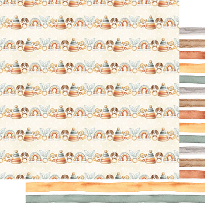 Oh, Baby! Collection Welcome Home 12 x 12 Double-Sided Scrapbook Paper by SSC Designs - 15 Pack