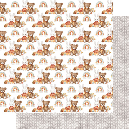 Oh, Baby! Collection Bundle of Joy 12 x 12 Double-Sided Scrapbook Paper by SSC Designs - 15 Pack
