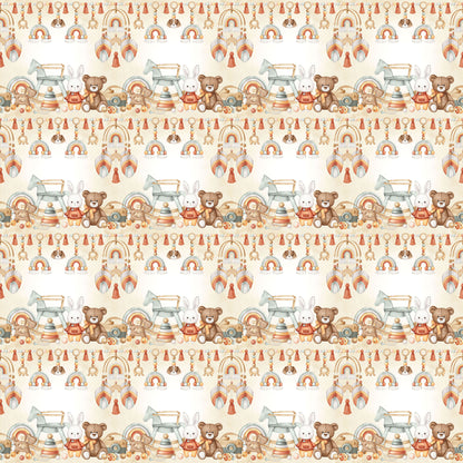 Oh, Baby! Collection Peekaboo Smiles 12 x 12 Double-Sided Scrapbook Paper by SSC Designs - 15 Pack