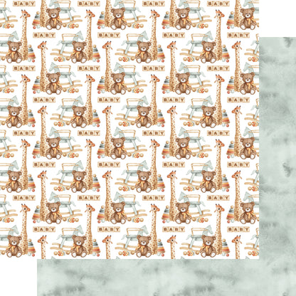 Oh, Baby! Collection Little Lullabies 12 x 12 Double-Sided Scrapbook Paper by SSC Designs - 15 Pack