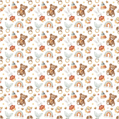 Oh, Baby! Collection Snuggle Season 12 x 12 Double-Sided Scrapbook Paper by SSC Designs - 15 Pack