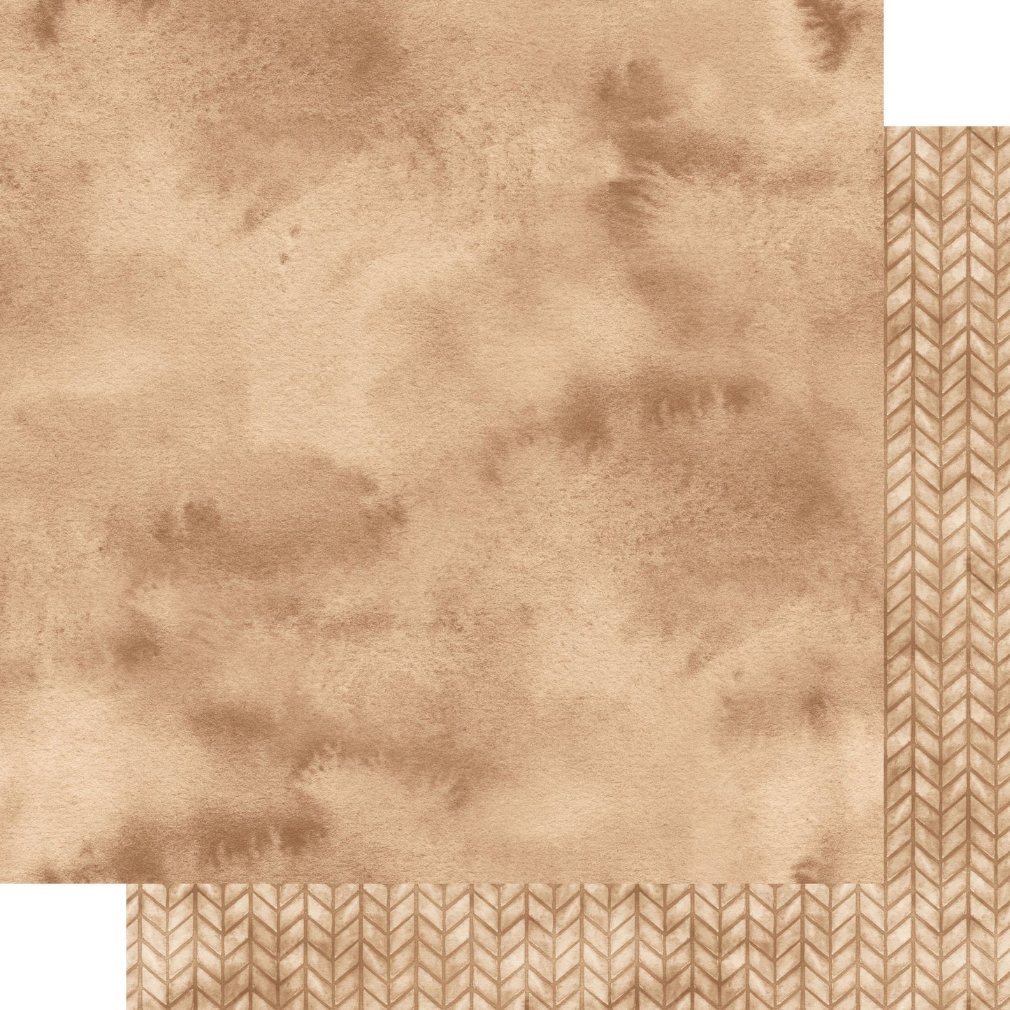 Oh, Baby! Collection Oatmeal Knit 12 x 12 Double-Sided Scrapbook Paper by SSC Designs - 15 Pack