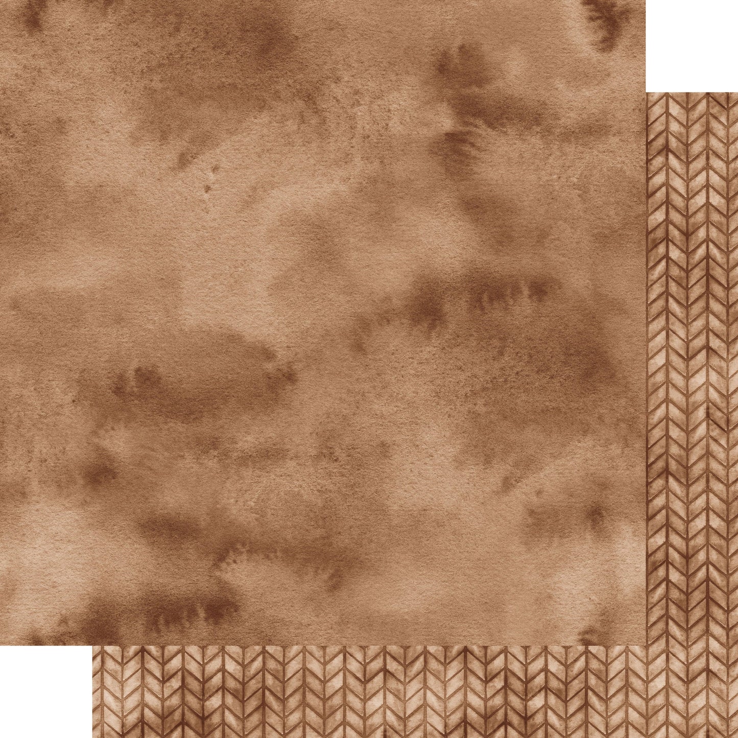 Oh, Baby! Collection Cocoa Knit 12 x 12 Double-Sided Scrapbook Paper by SSC Designs - 15 Pack