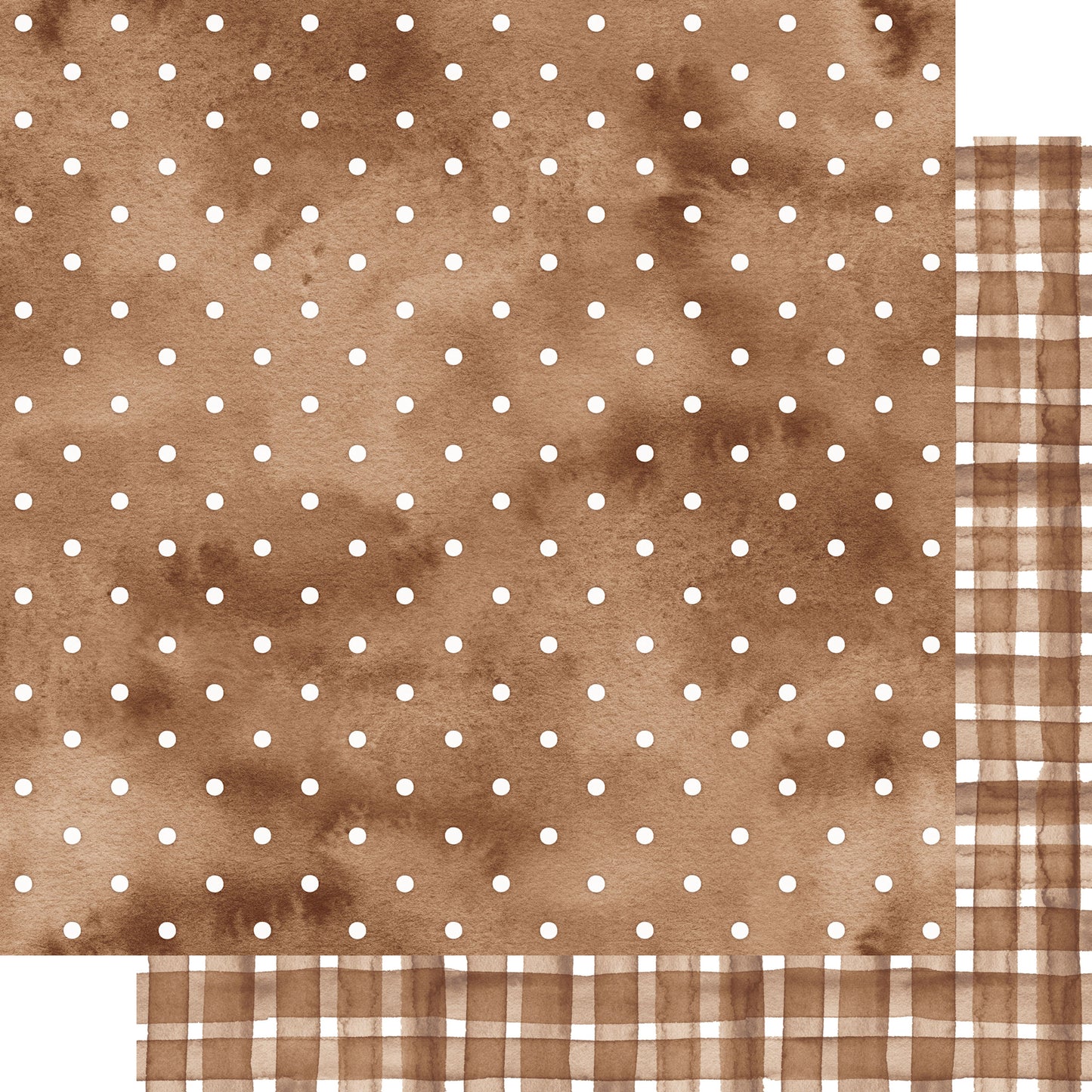 Oh, Baby! Collection Cocoa Sprinkles 12 x 12 Double-Sided Scrapbook Paper by SSC Designs - 15 Pack