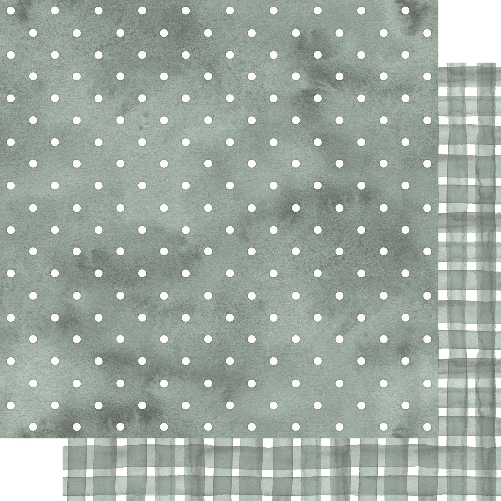 Oh, Baby! Collection Sage Sprinkles 12 x 12 Double-Sided Scrapbook Paper by SSC Designs - 15 Pack
