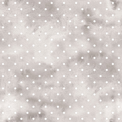 Oh, Baby! Collection Gray Sprinkles 12 x 12 Double-Sided Scrapbook Paper by SSC Designs - 15 Pack