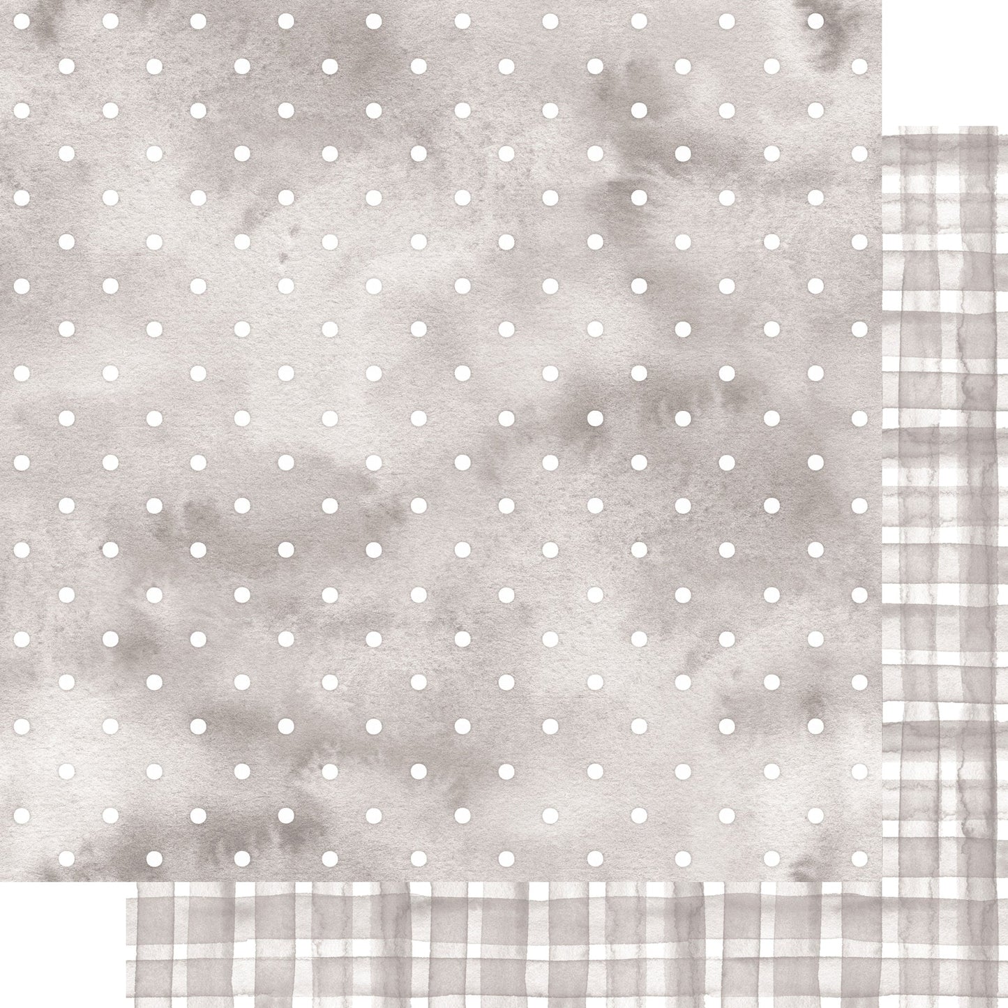 Oh, Baby! Collection Gray Sprinkles 12 x 12 Double-Sided Scrapbook Paper by SSC Designs - 15 Pack