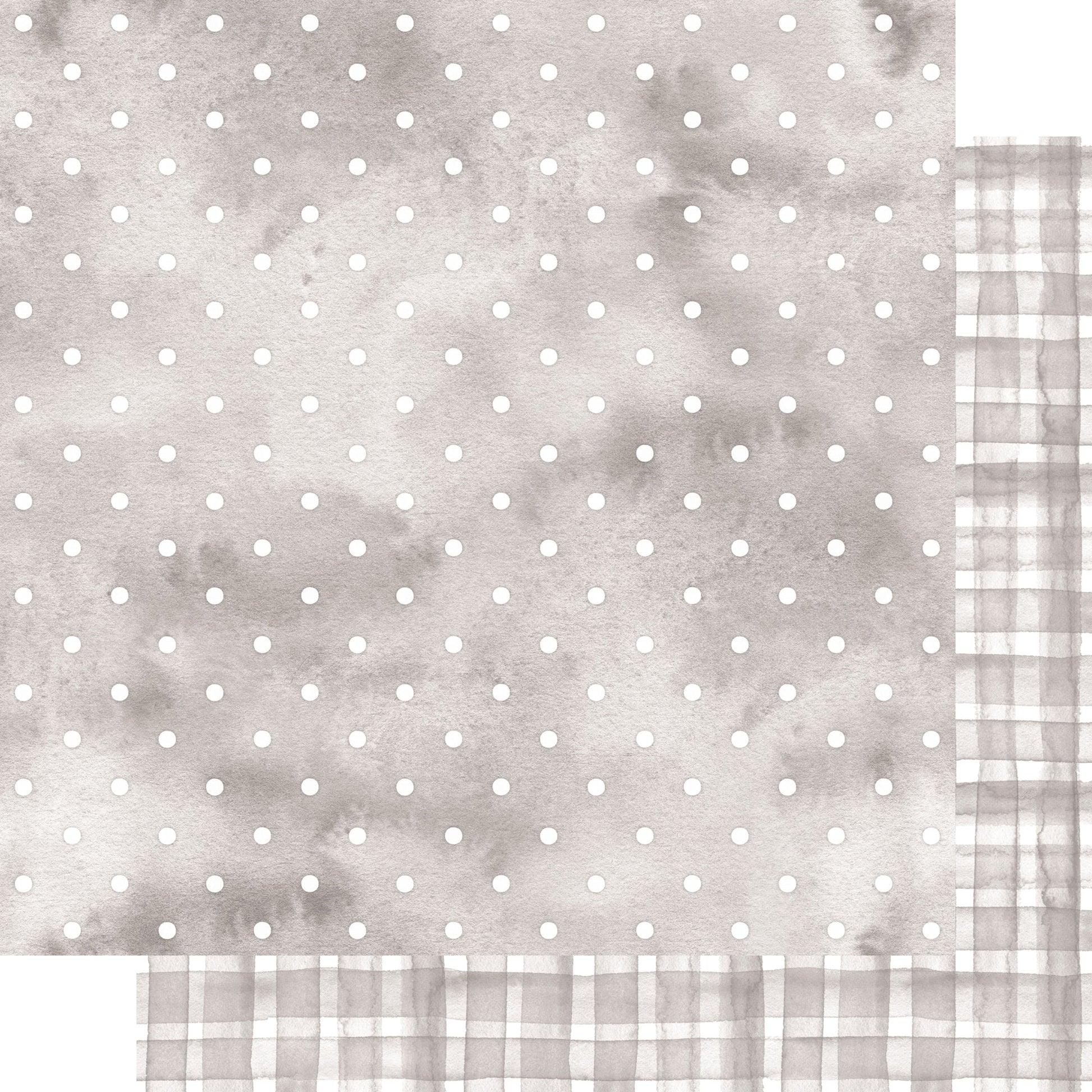 Oh, Baby! Collection Gray Sprinkles 12 x 12 Double-Sided Scrapbook Paper by SSC Designs - 15 Pack