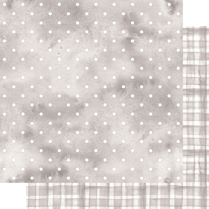 Oh, Baby! Collection Gray Sprinkles 12 x 12 Double-Sided Scrapbook Paper by SSC Designs - 15 Pack