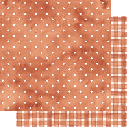 Oh, Baby! Collection Rust Sprinkles 12 x 12 Double-Sided Scrapbook Paper by SSC Designs - 15 Pack