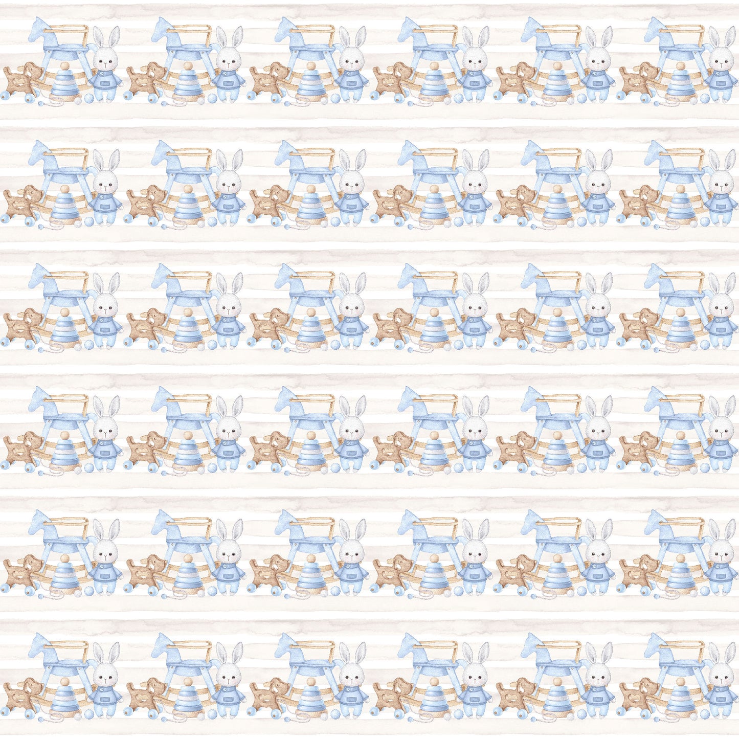 Oh, Baby Boy! Collection Sweet Baby Blue 12 x 12 Double-Sided Scrapbook Paper by SSC Designs - 15 Pack