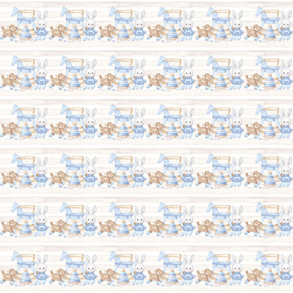 Oh, Baby Boy! Collection Sweet Baby Blue 12 x 12 Double-Sided Scrapbook Paper by SSC Designs - 15 Pack