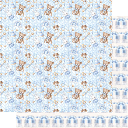 Oh, Baby Boy! 12 x 12 Scrapbook Paper & Embellishment Kit by SSC Designs - 3 Kits