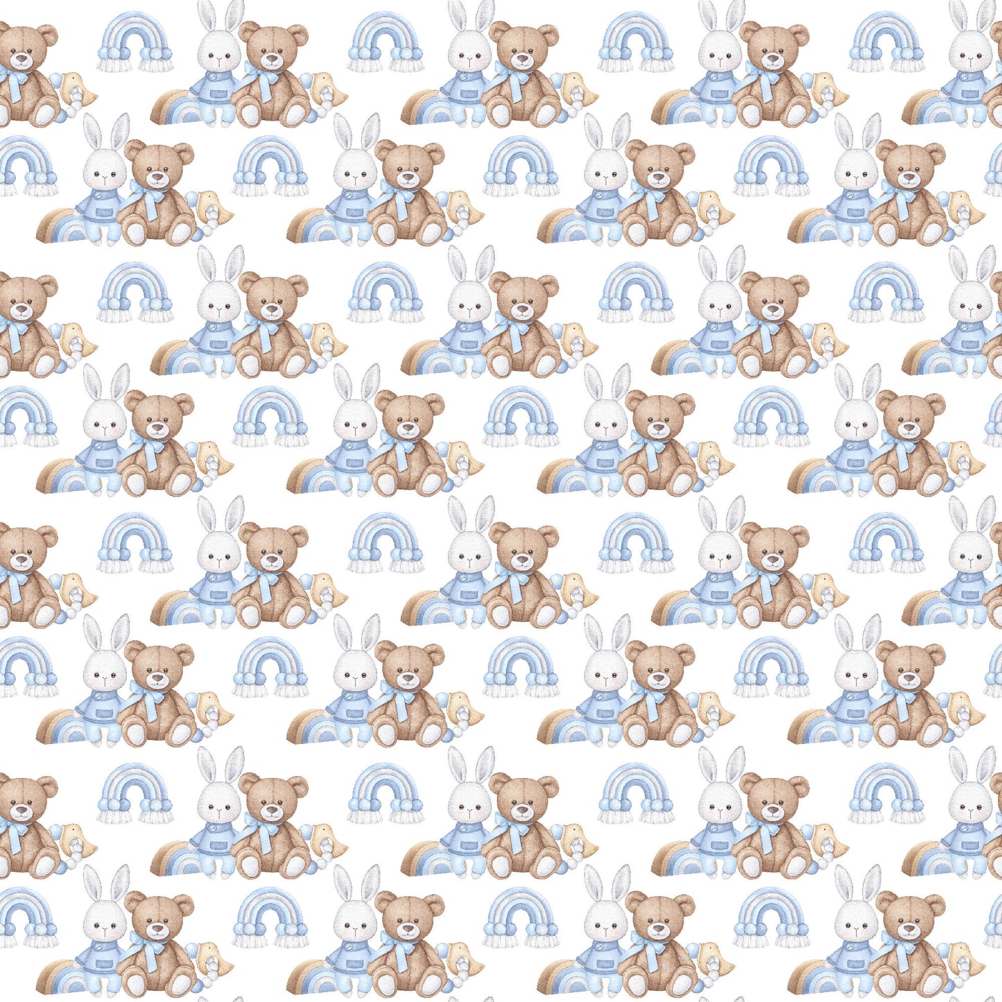 Oh, Baby Boy! Collection Little Dreamer 12 x 12 Double-Sided Scrapbook Paper by SSC Designs - 15 Pack