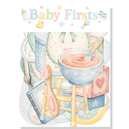 Baby Firsts 12 x 12 Scrapbook Paper & Embellishment Kit by SSC Designs - 3 Kits