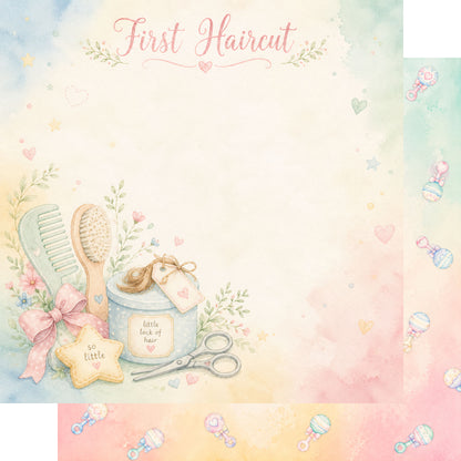 Baby Firsts 12 x 12 Scrapbook Paper & Embellishment Kit by SSC Designs - 3 Kits