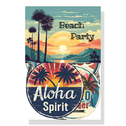 Beach Party 12 x 12 Scrapbook Paper & Embellishment Kit by SSC Designs - 3 Kits