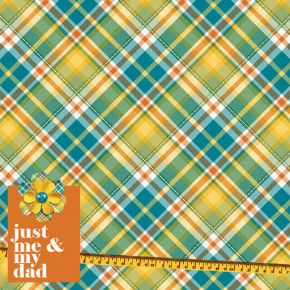 Best Dad Ever Collection Just Me & My Dad 12 x 12 Double-Sided Scrapbook Paper by SSC Designs - 15 Pack