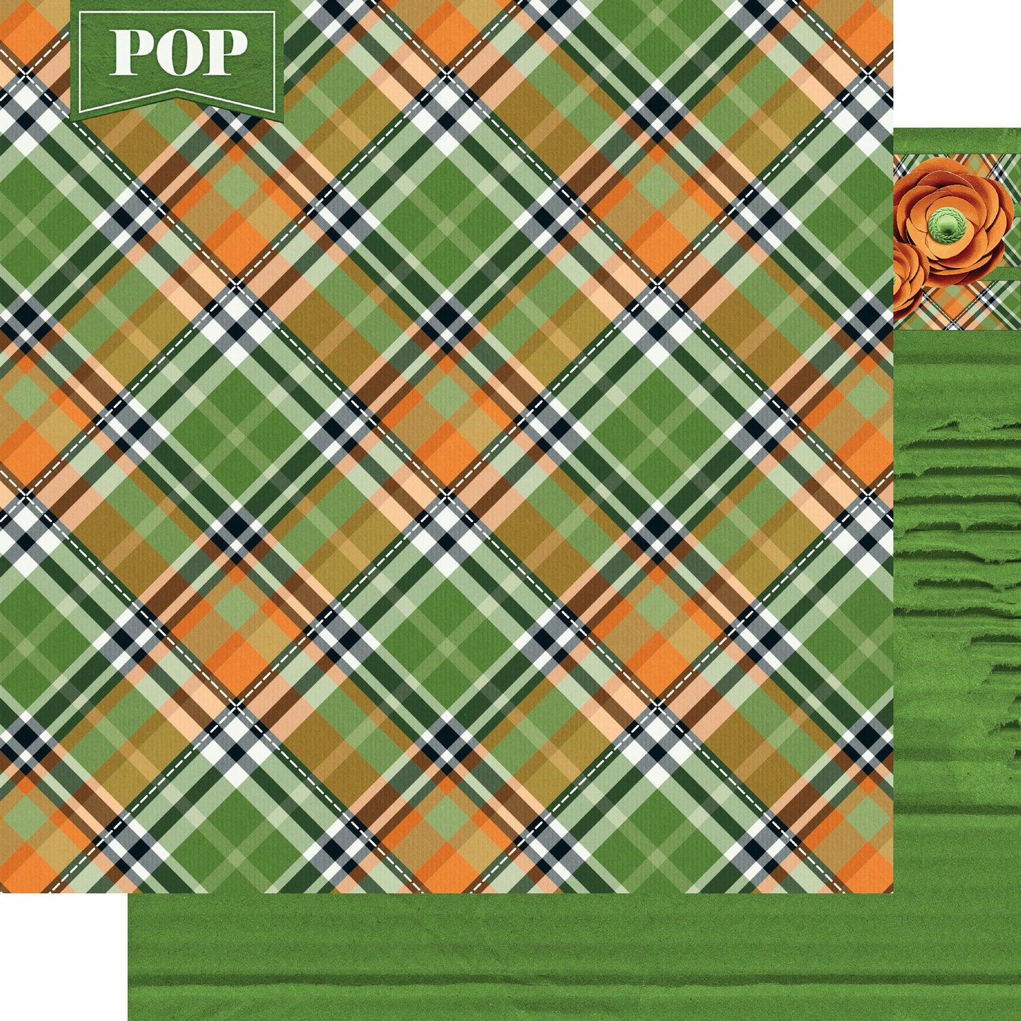 Best Dad Ever Collection Pops Rules 12 x 12 Double-Sided Scrapbook Paper by SSC Designs - 15 Pack