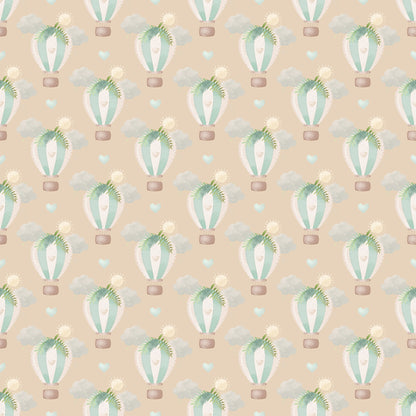 Baby Elephants Collection Up & Away 12 x 12 Double-Sided Scrapbook Paper - 15 Pack