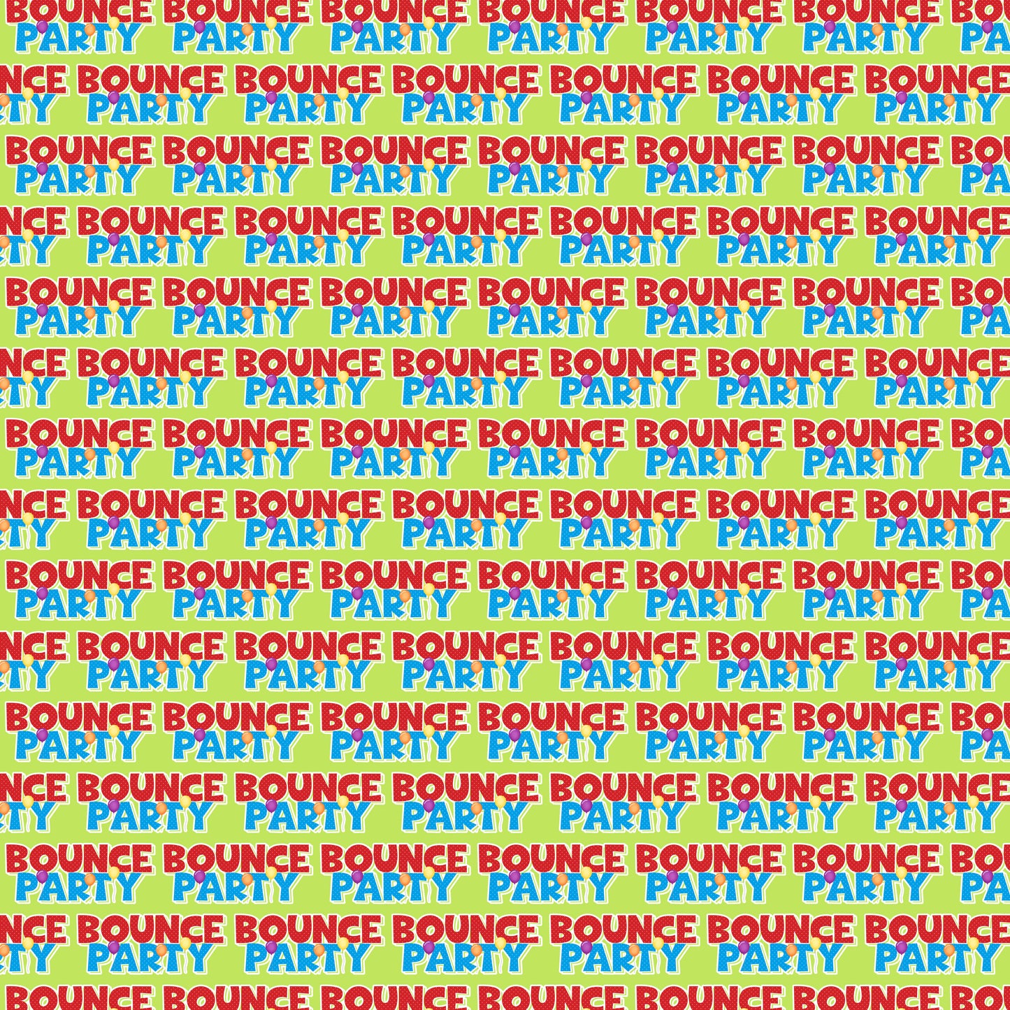 Bounce House Collection Party Flags 12 x 12 Double-Sided Scrapbook Paper - 15 Pack