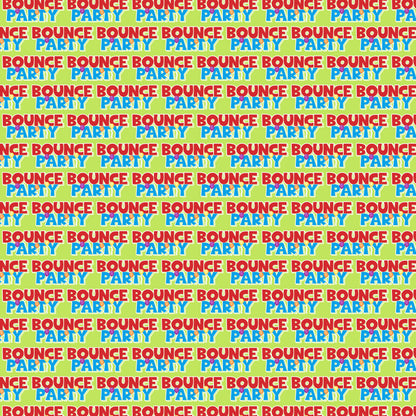 Bounce House Collection Party Flags 12 x 12 Double-Sided Scrapbook Paper - 15 Pack