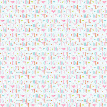 Best Mom Ever Collection Love Blooms Here 12 x 12 Double-Sided Scrapbook Paper by SSC Designs - 15 Pack