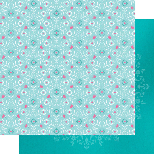 Best Mom Ever Collection Breakfast In Bed 12 x 12 Double-Sided Scrapbook Paper by SSC Designs - 15 Pack