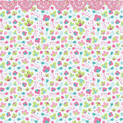 Best Mom Ever Collection Unconditional Love 12 x 12 Double-Sided Scrapbook Paper by SSC Designs - 15 Pack
