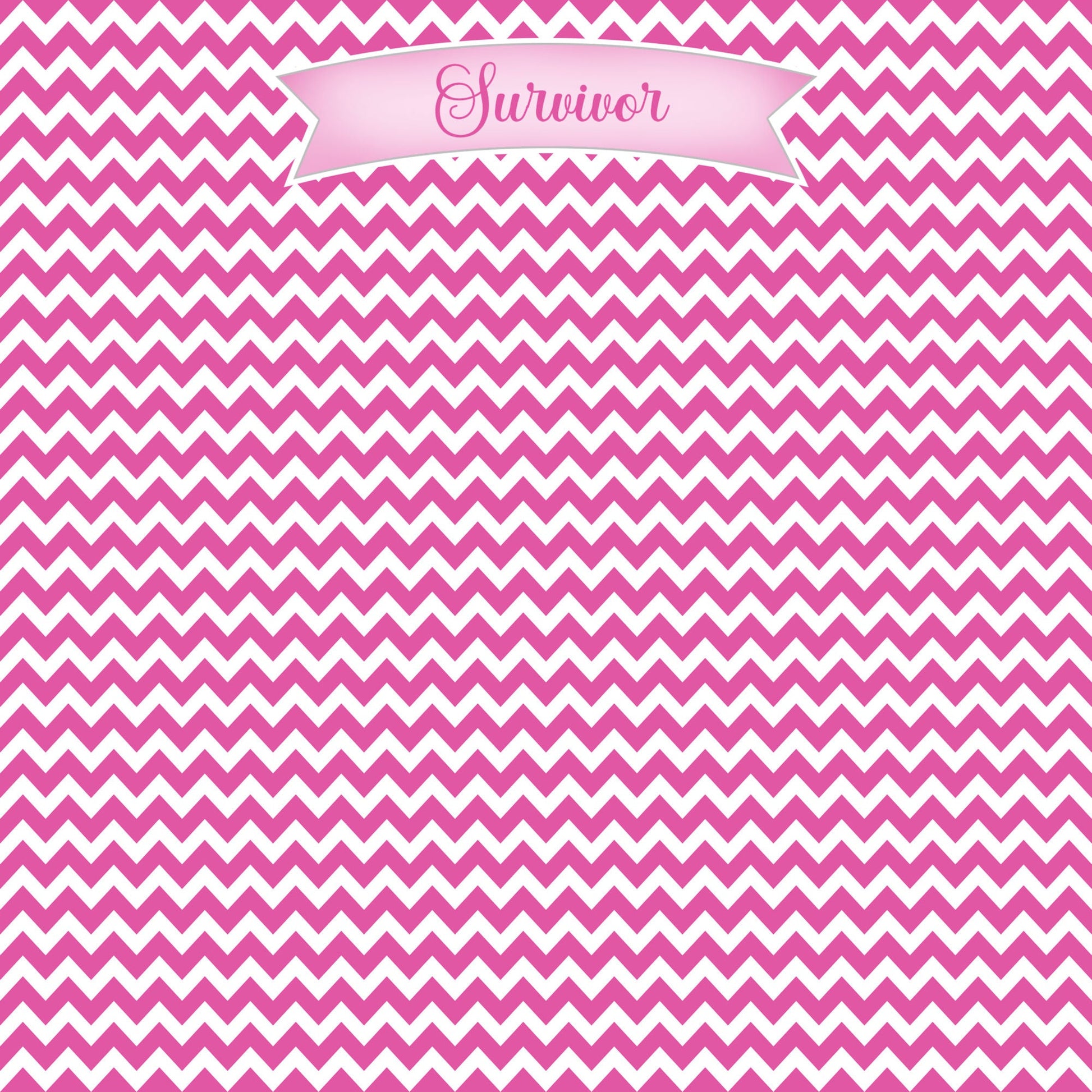 Be Strong Collection Survivor 12 x 12 Double-Sided Scrapbook Paper by SSC Designs