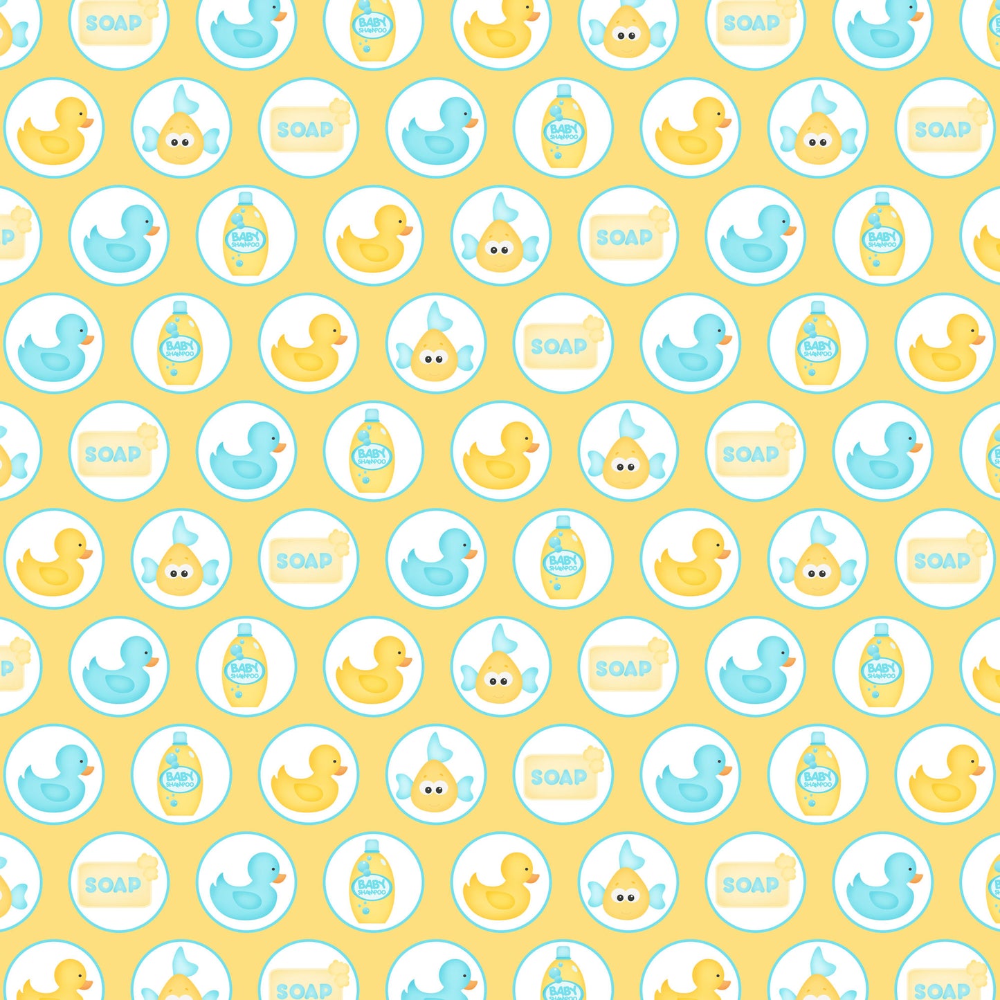 Bathtub Time Boy Collection Bath Time 12 x 12 Double-Sided Scrapbook Paper - 15 Pack