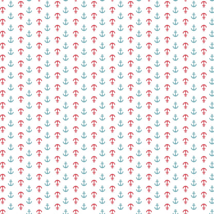 By The Sea Collection Flying Flags 12 x 12 Double-Sided Scrapbook Paper by SSC Designs
