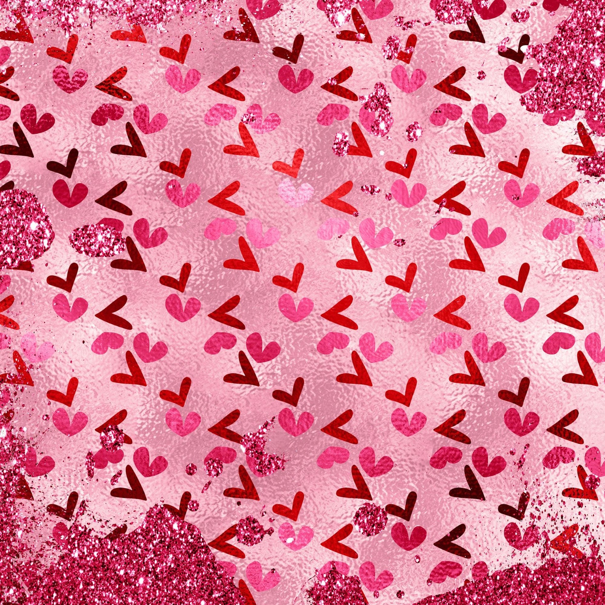 Be Mine Valentine Collection Love Balloons 12 x 12 Double-Sided Scrapbook Paper by SSC Designs