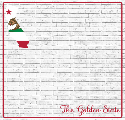 Fifty States Collection California 12 x 12 Double-Sided Scrapbook Paper by SSC Designs - 15 Pack