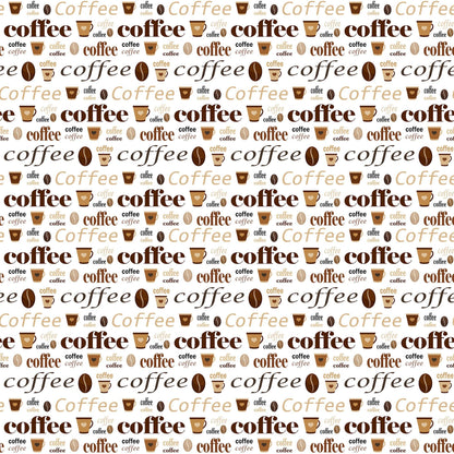 Coffee Lover Collection Oh Beans 12 x 12 Double-Sided Scrapbook Paper by SSC Designs