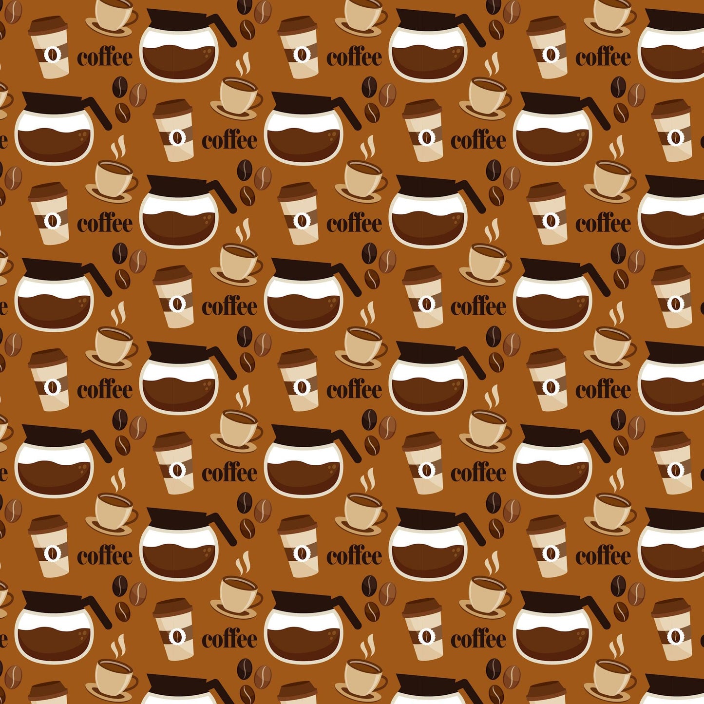 Coffee Lover Collection Good Morning 12 x 12 Double-Sided Scrapbook Paper by SSC Designs
