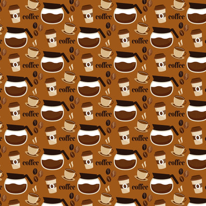 Coffee Lover Collection Good Morning 12 x 12 Double-Sided Scrapbook Paper by SSC Designs