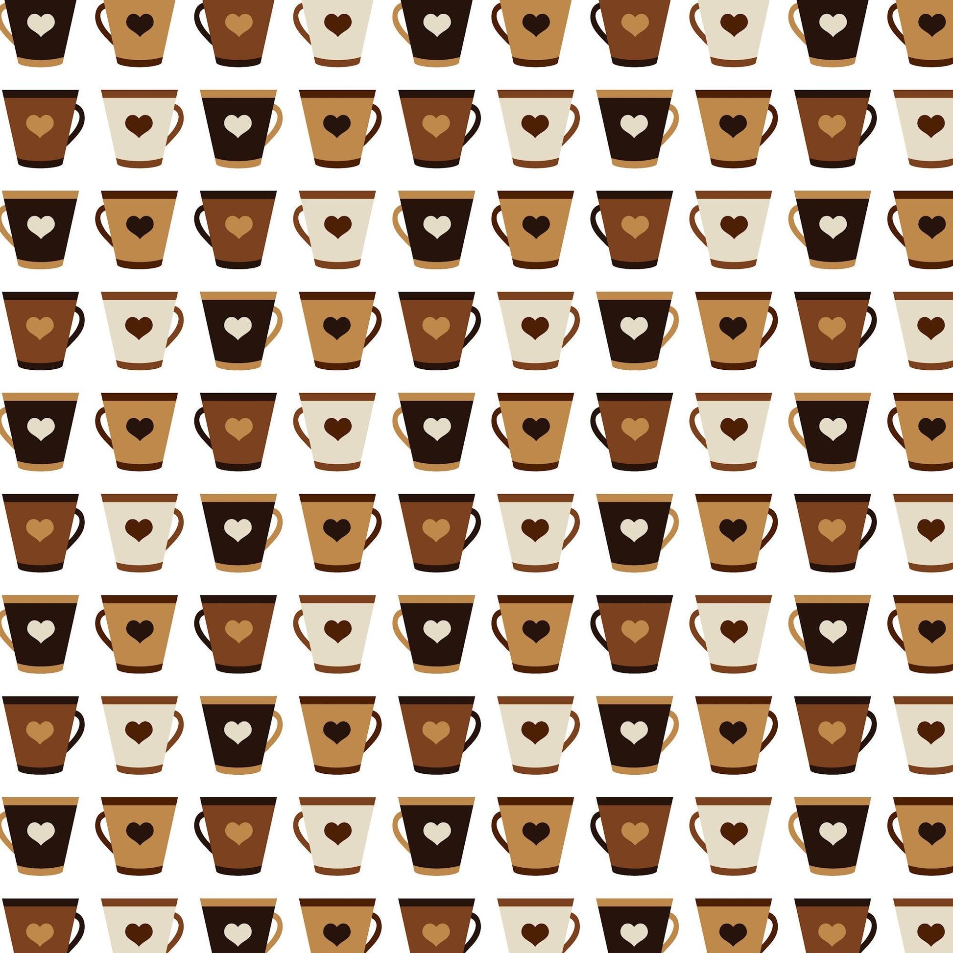 Coffee Lover Collection Good Morning 12 x 12 Double-Sided Scrapbook Paper by SSC Designs