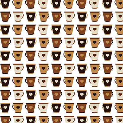 Coffee Lover Collection Good Morning 12 x 12 Double-Sided Scrapbook Paper by SSC Designs