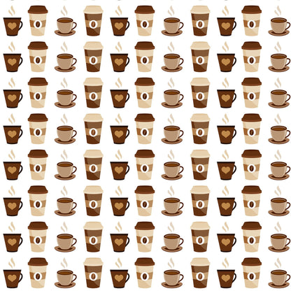 Coffee Lover Collection Go Cup 12 x 12 Double-Sided Scrapbook Paper by SSC Designs