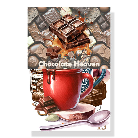Chocolate Heaven Collection Laser Cut Scrapbook Ephemera Embellishments by SSC Designs - 3 Packs
